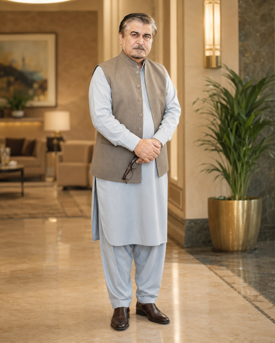 Jamal Shah, actor, artist and brand ambassador of ISLOO International